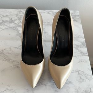 Beige Saint Laurent Heels